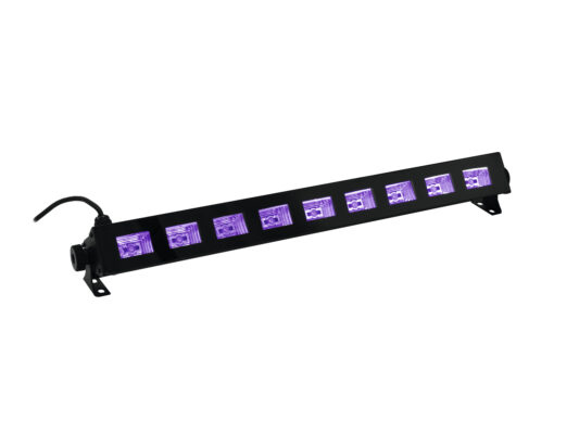 UV Lampe, UV lys, UV Lys til rave, Rave lys, EUROLITE LED Party UV Bar-9, Eurolite LED UV bar