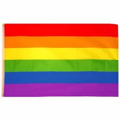 Stort pride flag