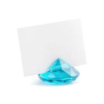 Diamant Bordkortholder Blå