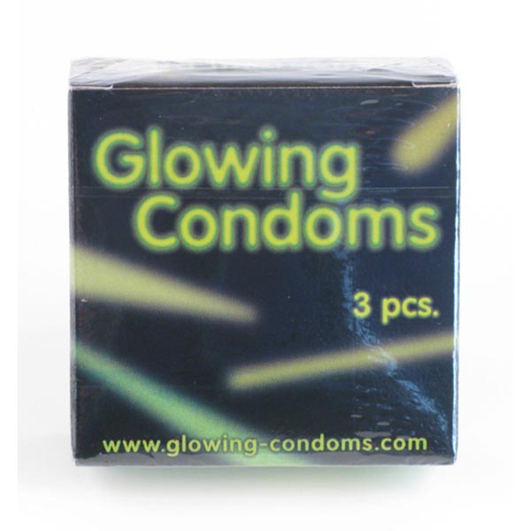 Selvlysende kondomer 3-pak