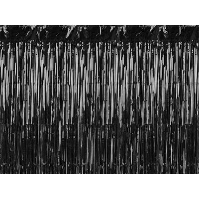 Party-curtain,-Sort,-90x250cm