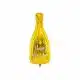 Foile Balloon Flaske - Happy New Year, 32x82cm, guld