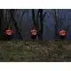 Halloween græskar med LED, 39 cm (3 stk) udendørs