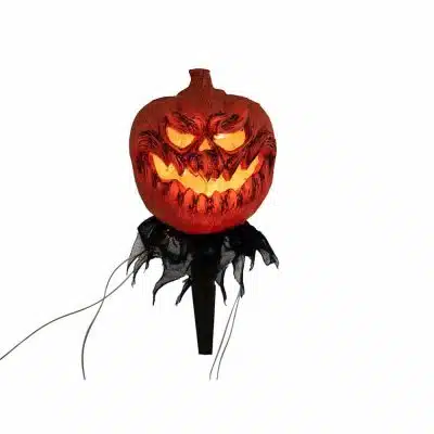 Halloween græskar med LED, 39 cm