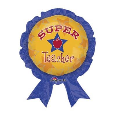 "Super Teacher" Ballon 30"