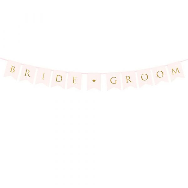 "Bride & Groom" Banner
