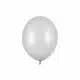 Latex Ballon Metallisk Sølv 30 cm (10 stk.)