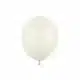 Latex ballon Pastel lys creme 12 cm (10 stk)
