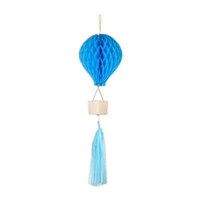 Honeycomb Luftballon, Blå