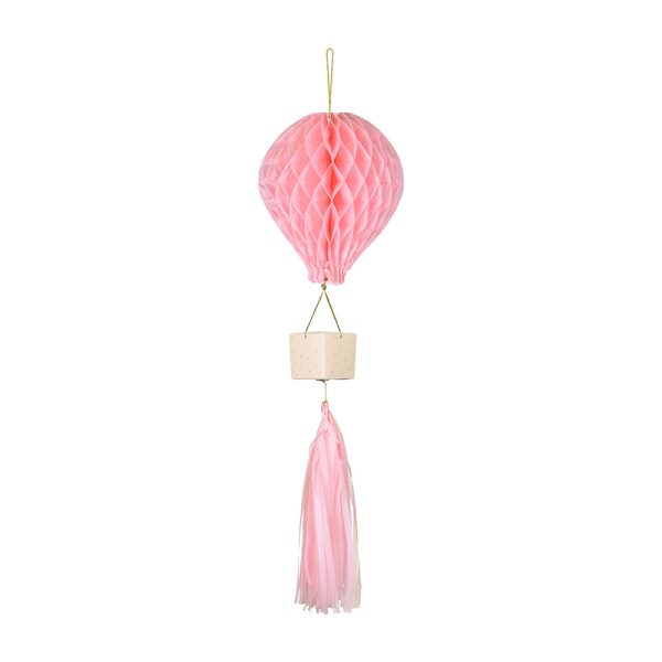 Honeycomb Luftballon, Pink