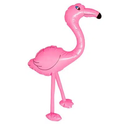Oppustelig Flamingo (60 cm)