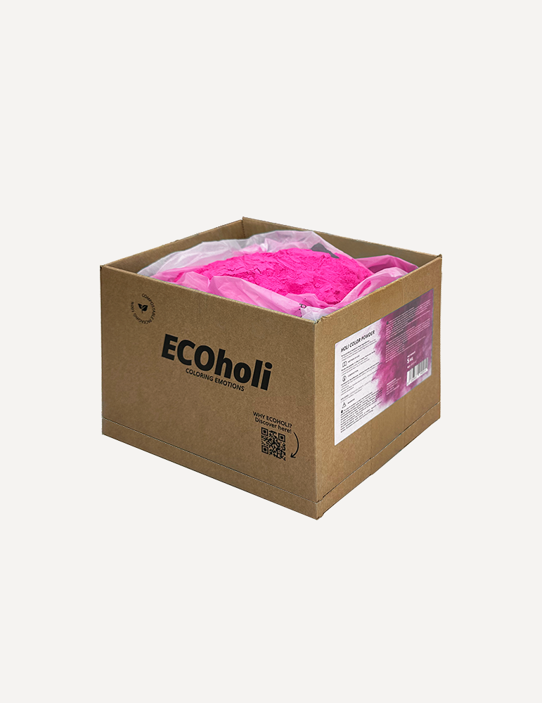 Farvepulver 5kg - Pink