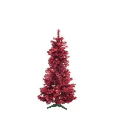 Juletræ i Rød (180 cm)