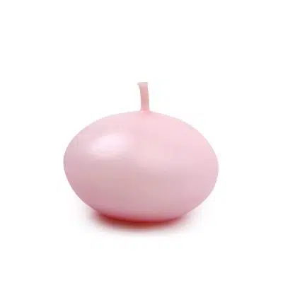 Flydende Pink Stearinlys (4 cm)