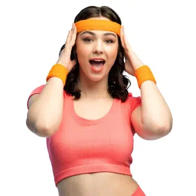 Svedarmbånd neon orange