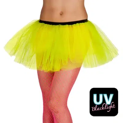 Tylskørt Neon - Neon Gul