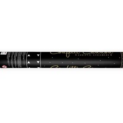 Konfettirør 40 cm – Guld Streamer.