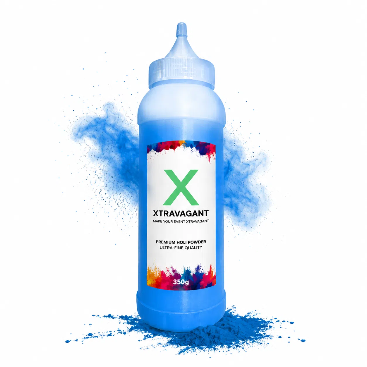 Holi flaske blå