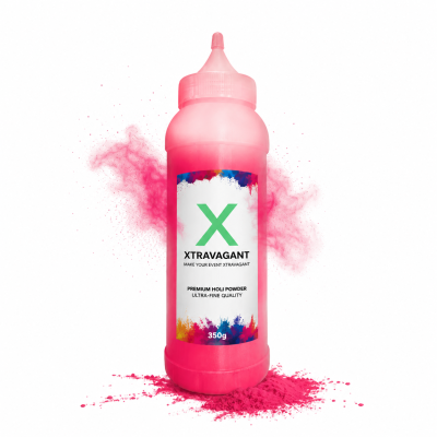 Holi flaske pink